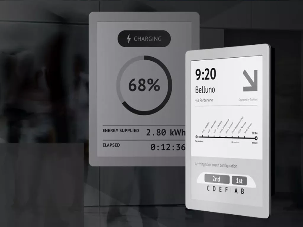 13 Inch Indoor E-Paper Display