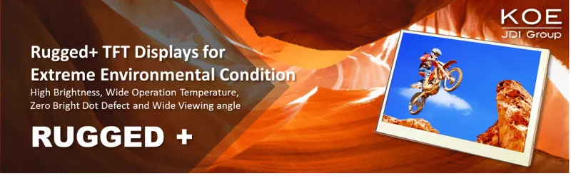 Rugged+ KOE Screen Banner
