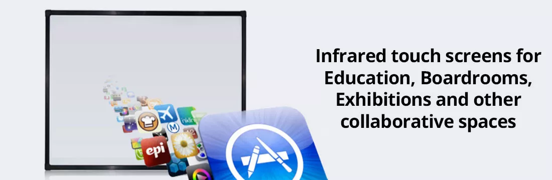 infrared touch screen app store banner