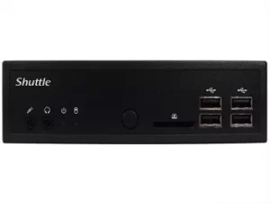 shuttle slim pc front