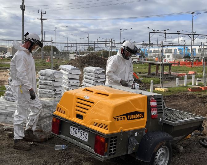 JSP PowerCap® Infinity® Positive Air Pressure Respirator in the field